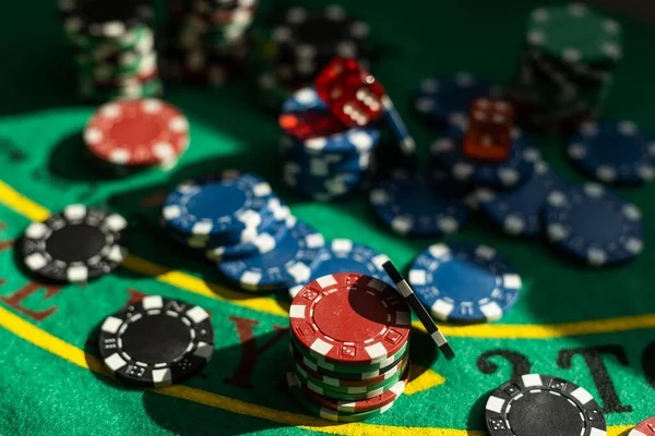 Live casino dealer table with multiple camera angles
